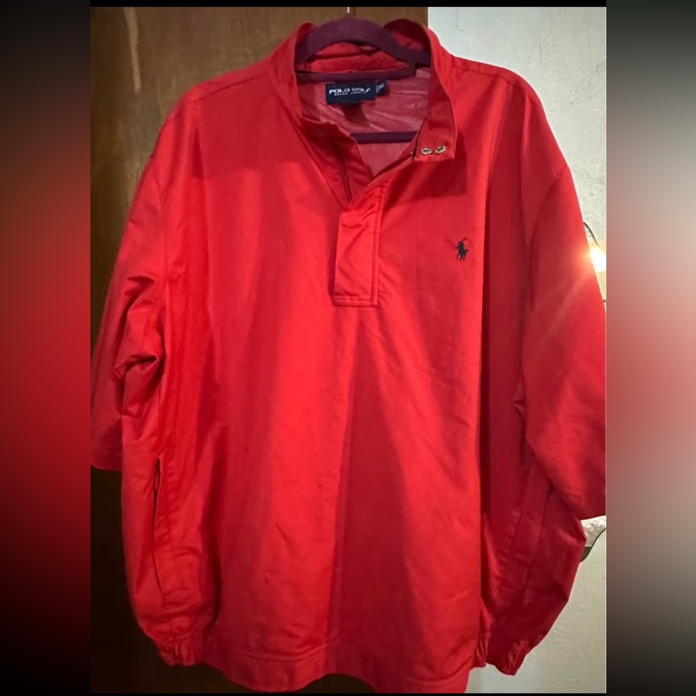 Polo Ralph Lauren Red Short Sleeve Shirt Polo  swoops